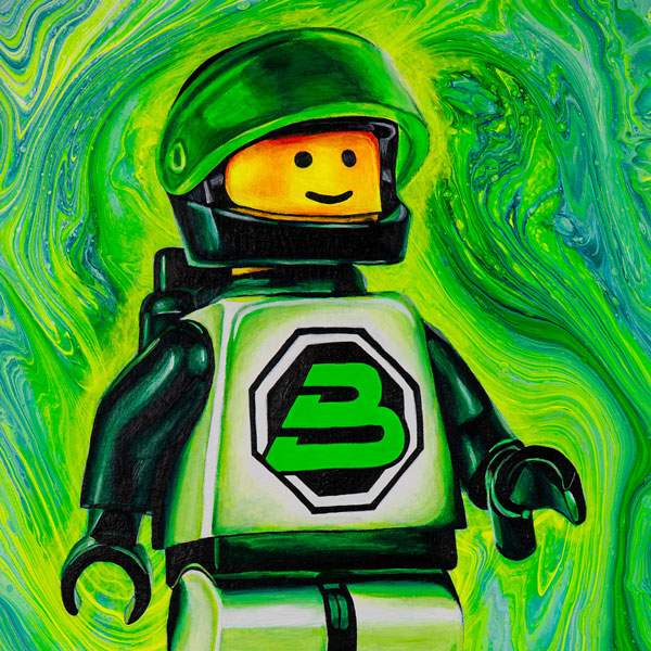 Blacktron II Minifigure