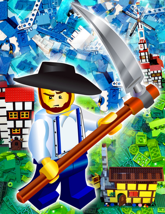 Julius von Brunk : Multimedia LEGO collage, with illustrations and photos of my actual projects.